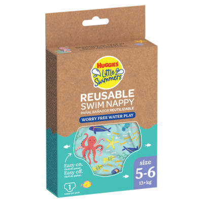 Huggies Little Swimmers Reusable Swim Nappy Size 5-6 13+kg