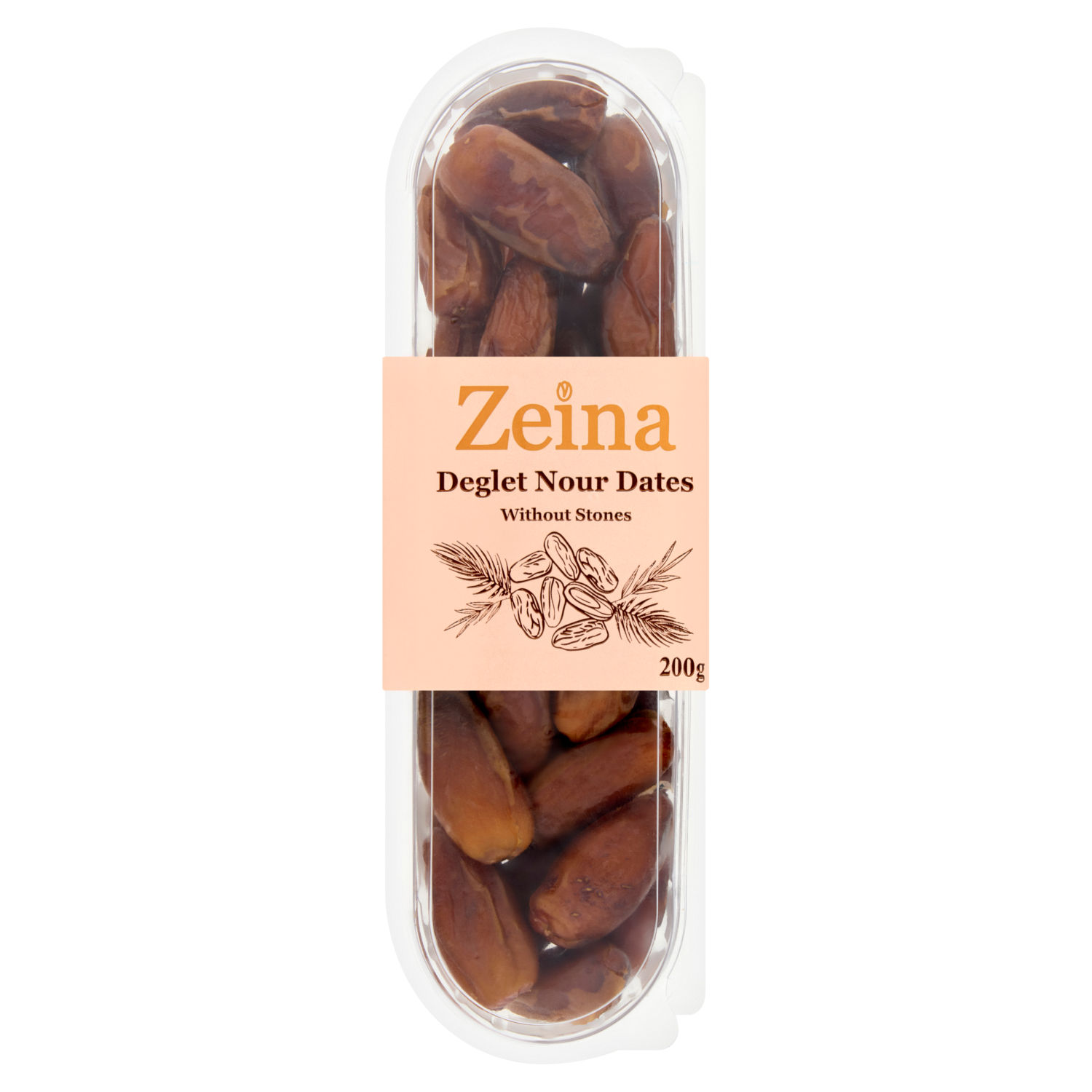 Zenia Deglet Nour Pitted Dates 200g
