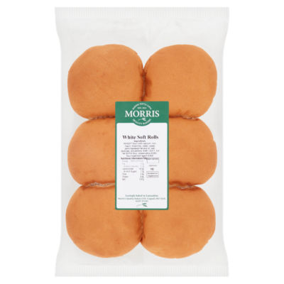 Morris White Soft Rolls
