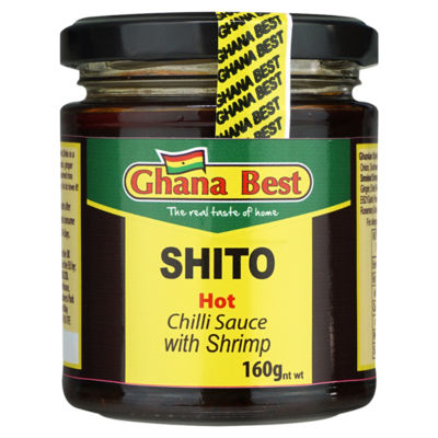 Ghana Best Shito Hot Chilli Sauce with Shrimp 160g