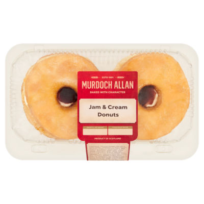 Murdoch Allan 2 Jam & Cream Donuts