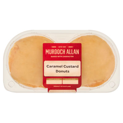 Murdoch Allan 2 Caramel Custard Donuts