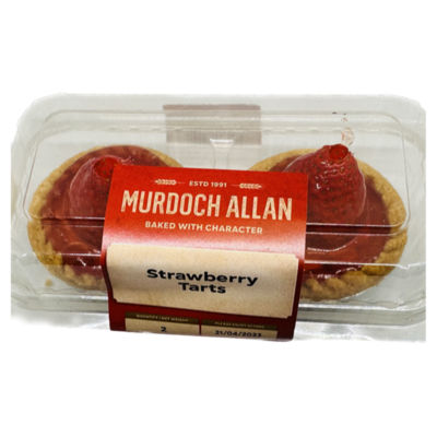 2 Strawberry Tarts