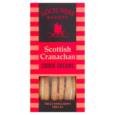 Loch Ness Bakery Scottish Cranachan Cookie Creams