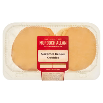 Murdoch Allan 2 Caramel Cream Cookies