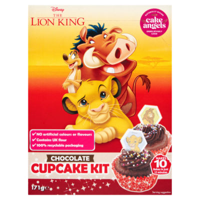 Disney The Lion King Chocolate Cupcake Kit 171g