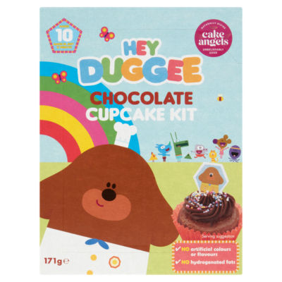 Cake Angels Hey Duggee Chocolate Cup Cake Kit 176G