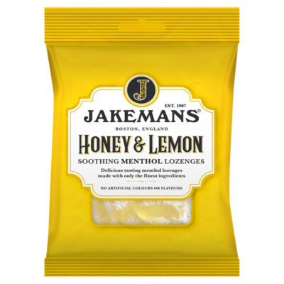 Jakemans Soothing Lozenges - Honey & Lemon Menthol 160g