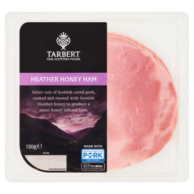 Tarbert Fine Sliced Heather Honey Ham 130G