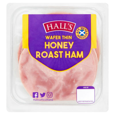 Halls Wafer Thin Honey Roast Ham 125g