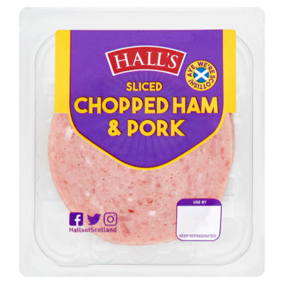 Halls Chopped Pork 125G