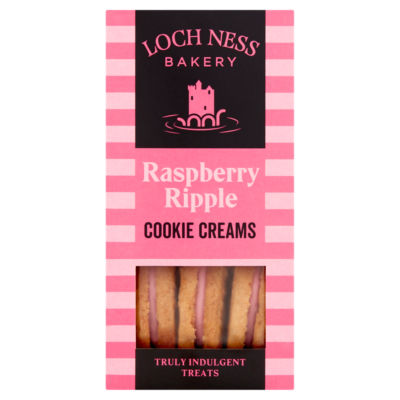 Loch Ness Bakery Raspberry Ripple Cookie Creams