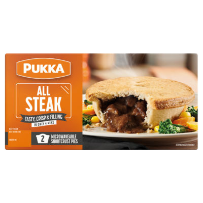 Pukka 2 All Steak Short Microwave