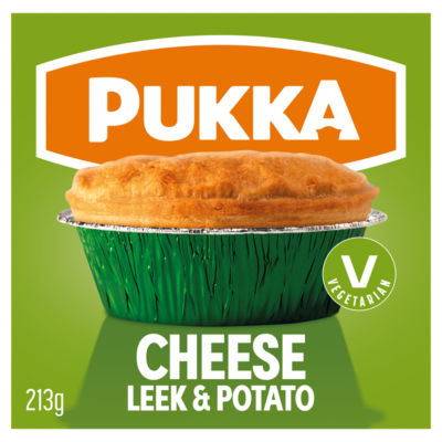 Pukka Cheese, Leek & Potato Pie 213g