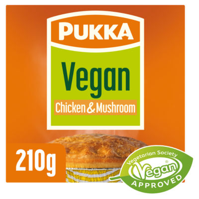 Pukka Plant Based No Chicken & Mushroom Pie 210G