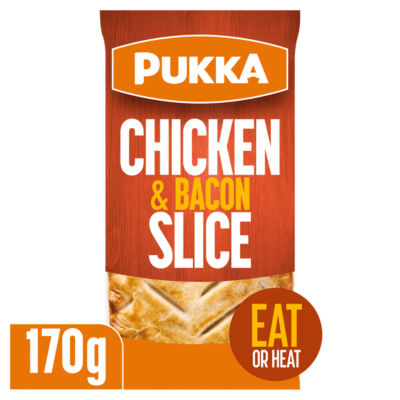 Pukka Chicken & Bacon Slice 170G