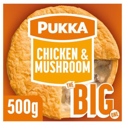 Pukka The Big One Chicken & Mushroom Pie