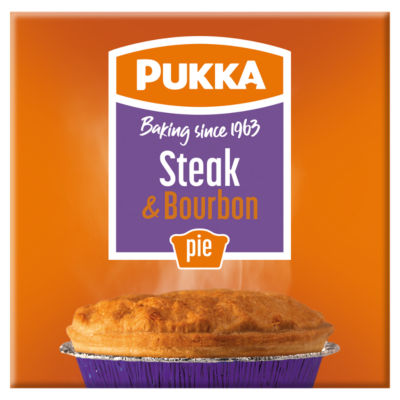 Pukka Steak & Bourbon Pie 205g