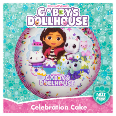 DreamWorks Gabby's Dollhouse Celebration Cake