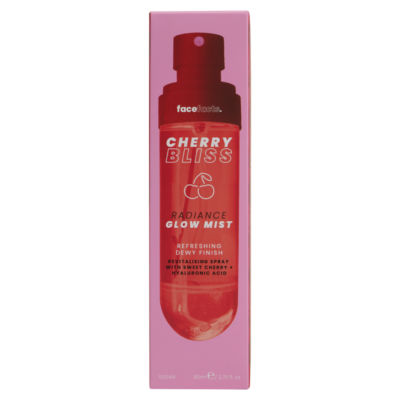 Face Facts Cherry Bliss Radiance Glow Mist 80ml