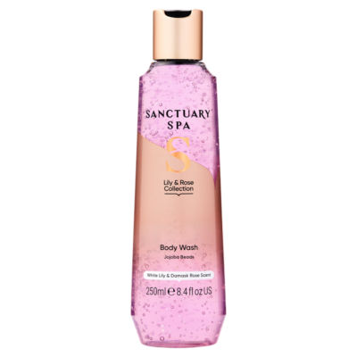 Sanctuary Spa Body Wash Lily & Rose Scent 250ml