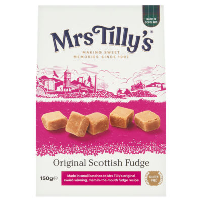 Mrs Tillys Delicious Fudge 150G
