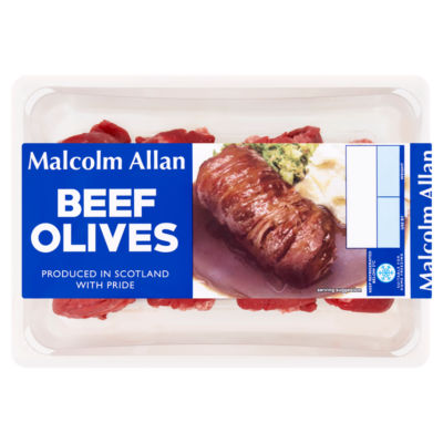 Malcolm Allan 4 Beef Olives 350g