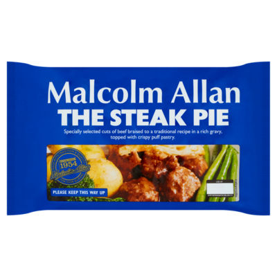 Malcolm Allan Steak Pie 700G