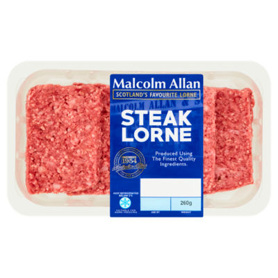 Malcolm Allan Steak Lorne Sausage 260G