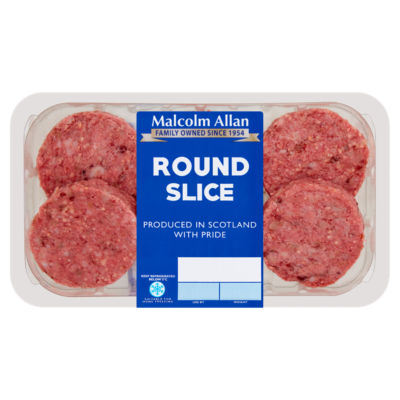 Malcolm Allan 6 Round Lorne Slices 300g