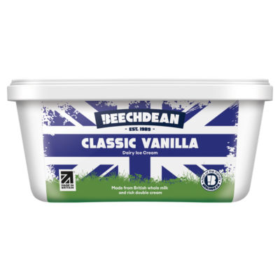 Beechdean Classic Vanilla Ice Cream 2 Litre (L)