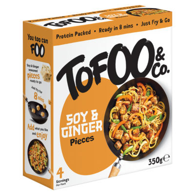 The Tofoo Co. Straight to Wok Soy & Ginger 350g - ASDA Groceries