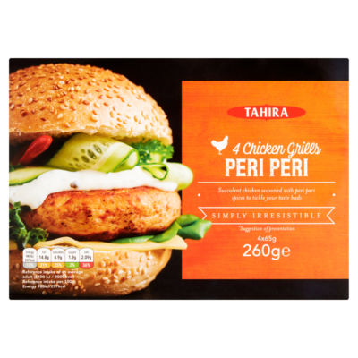 Tahira Peri Peri Chicken Grills 4 X 65G