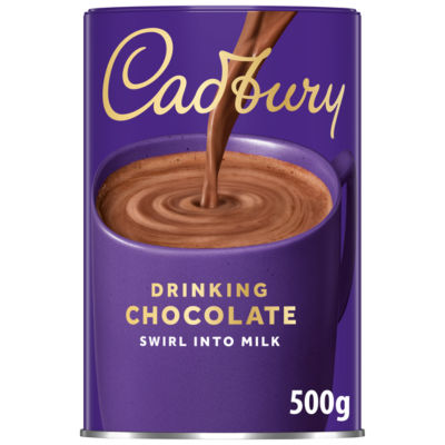 Cadbury Hot Chocolate Cocoa Powder 500 G