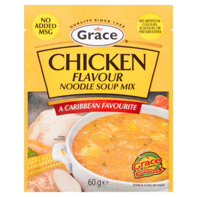 Grace Chicken Flavour Noodle Soup Mix 60G