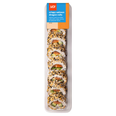 Yo! Crispy Salmon Dragon Rolls 202g
