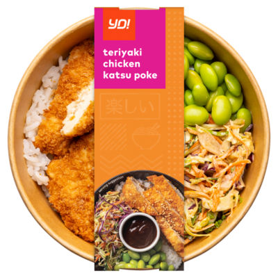 Yo! Teriyaki Chicken Katsu Poke 295g