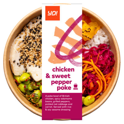 YO Chicken & Sweet Pepper Poke 290G