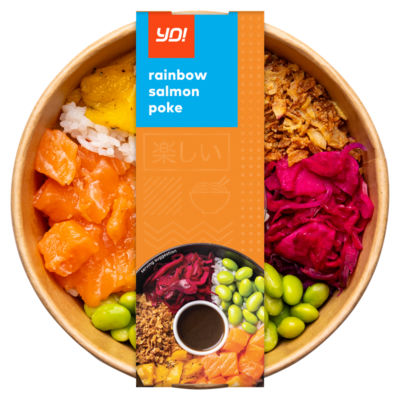 Rainbow Salmon Poke 289g