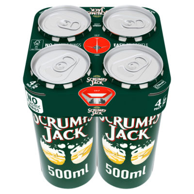 Symonds Scrumpy Jack Premium British Cider 6.0% Multipack Cans 4x500ml product image