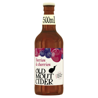 OLD MOUT Cider Berries & Cherries Bottle 500ml