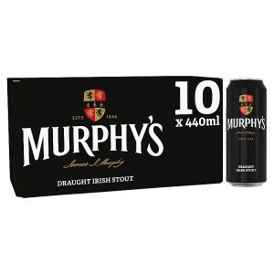 Murphys Draught Irish Stout Can 10x440ml