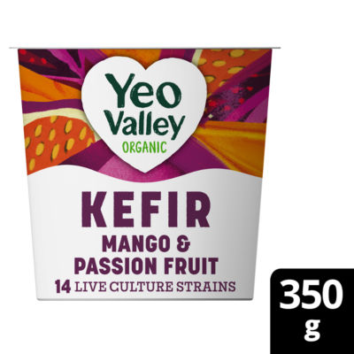 Yeo Valley Kefir Yogurt Mango & Passion Fruit 350G