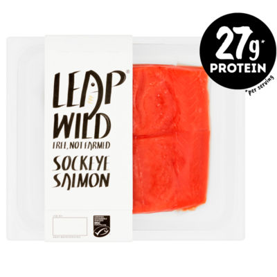 Leap Wild Sockeye Salmon Fillets 220g