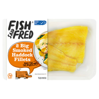 Fish Said Fred Big Smoked Haddock Fillets 280g - ASDA Groceries