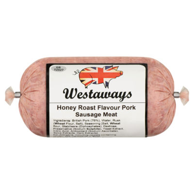 Westaways Honey Roast Sausage Meat 400G