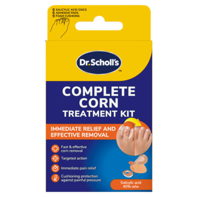 Scholl Complete Corn Treatment and Removal Kit for Foot Care