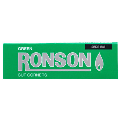 Ronson 50 Green Cut Corners Leaves