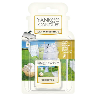 Yankee Candle Clean Cotton Car Jar Car Air Freshener