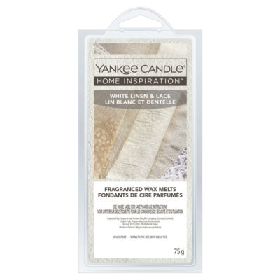 Yankee Candle Yankee 6 Wax Melts White Linen & Lace